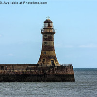 Buy canvas prints of Roker Pier and Lighthouse by Trevor Kersley RIP