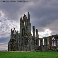 Buy canvas prints of Whitby Abbey Ruins by Trevor Kersley RIP