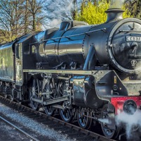Buy canvas prints of The Age of Steam by Trevor Kersley RIP