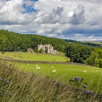 Buy canvas prints of Barden Tower by Trevor Kersley RIP