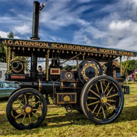 Buy canvas prints of Steam Traction Engine by Trevor Kersley RIP