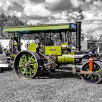 Buy canvas prints of Traction Engine by Trevor Kersley RIP