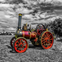 Buy canvas prints of Steam Traction Engine by Trevor Kersley RIP