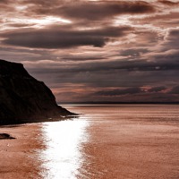 Buy canvas prints of North Sea Sunset by Trevor Kersley RIP