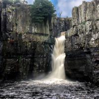 Buy canvas prints of High Force Co Durham by Trevor Kersley RIP