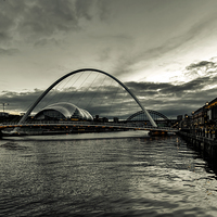 Buy canvas prints of Quayside Evening by Trevor Kersley RIP