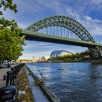 Buy canvas prints of The Tyne Bridge by Trevor Kersley RIP