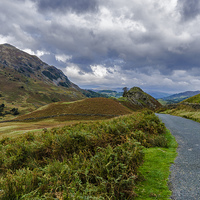 Buy canvas prints of Wrynose Pass Views by Trevor Kersley RIP