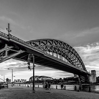 Buy canvas prints of The Tyne Bridge by Trevor Kersley RIP
