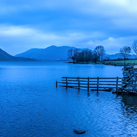 Buy canvas prints of Early Morning at Buttermere by Trevor Kersley RIP