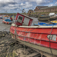 Buy canvas prints of The Harbour by Trevor Kersley RIP