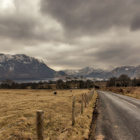 Buy canvas prints of The Road to Ullswater by Trevor Kersley RIP