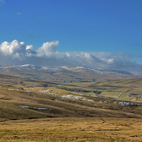Buy canvas prints of Dales View by Trevor Kersley RIP
