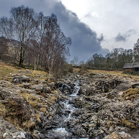 Buy canvas prints of Barrow Beck Lake District by Trevor Kersley RIP
