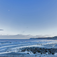 Buy canvas prints of Sandsend Beach by Trevor Kersley RIP