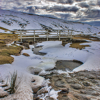 Buy canvas prints of Winter in the Yorkshire Dales by Trevor Kersley RIP