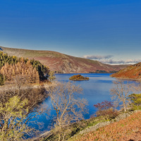 Buy canvas prints of Autumn at Haweswater by Trevor Kersley RIP