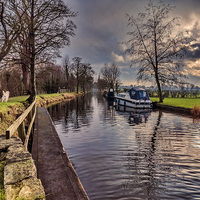 Buy canvas prints of Ripon Canal by Trevor Kersley RIP