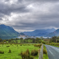 Buy canvas prints of The Road  to Ullswater by Trevor Kersley RIP