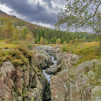 Buy canvas prints of The River Duddon Lake District by Trevor Kersley RIP