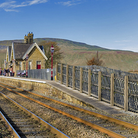 Buy canvas prints of Ribblehead Station by Trevor Kersley RIP