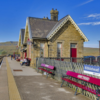 Buy canvas prints of Ribblehead Station by Trevor Kersley RIP