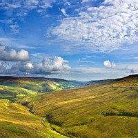 Buy canvas prints of Summer View from Buttertubs by Trevor Kersley RIP