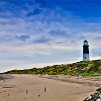 Buy canvas prints of Spurn Point Lighthouse by Trevor Kersley RIP