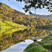Buy canvas prints of Rydal Water In Autumn by Jason Connolly
