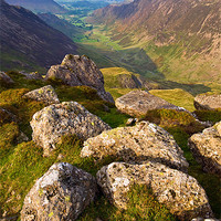 Buy canvas prints of The Newlands Valley, Cumbria by Jason Connolly