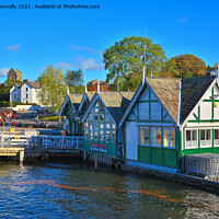 Buy canvas prints of Bowness-On-Windermere, Cumbria. by Jason Connolly