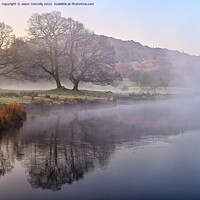 Buy canvas prints of Morning At The River Brathay by Jason Connolly