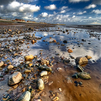 Buy canvas prints of Seaside Reflections by Jason Connolly