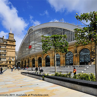 Buy canvas prints of Liverpool Lime Street by Jason Connolly