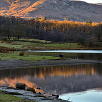 Buy canvas prints of Rydalwater Golden Hour by Jason Connolly