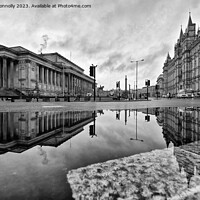 Buy canvas prints of Liverpool Lime Street Reflections. by Jason Connolly