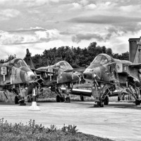 Buy canvas prints of Jaguars, RAF Cosford by Jason Connolly