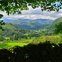 Buy canvas prints of Valley Views, Lake District. by Jason Connolly