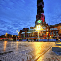 Buy canvas prints of Blackpool Tower by Jason Connolly