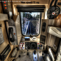 Buy canvas prints of Train Drivers Office by Jason Connolly