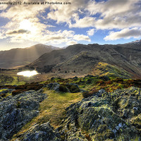 Buy canvas prints of Little Langdale Valley by Jason Connolly
