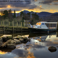 Buy canvas prints of Derwentwater, Keswick by Jason Connolly