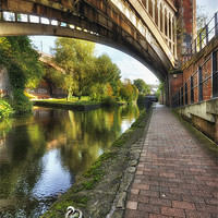 Buy canvas prints of The Towpath by Jason Connolly