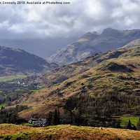 Buy canvas prints of The Langdale Views by Jason Connolly