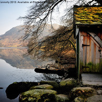 Buy canvas prints of Old Boathouse, Grasmere by Jason Connolly