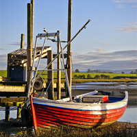Buy canvas prints of Boat At Skippool by Jason Connolly