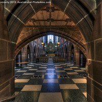 Buy canvas prints of Lady Chapel, Liverpool by Jason Connolly