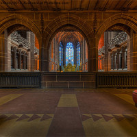Buy canvas prints of The Lady Chapel, Liverpool by Jason Connolly