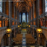 Buy canvas prints of The Lady Chapel by Jason Connolly