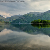 Buy canvas prints of Ullswater reflections by Jason Connolly